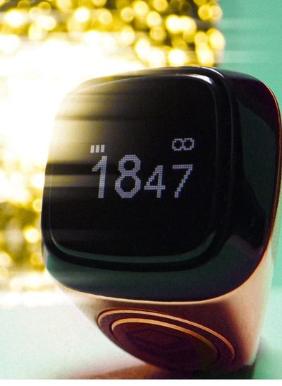Digital Bluetooth Smart Zikr Tasbih Ring Prayer Reminder with OLED Display