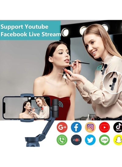 Auto-syncs Clip-on Wireless Lavalier Microphone for iPhone Black