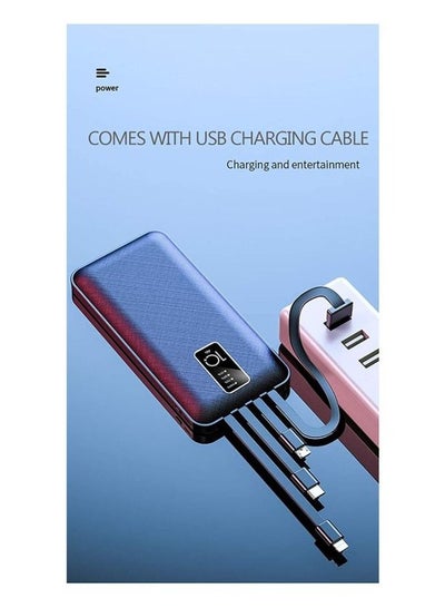 YXD-A63 Aviation Standard Power Bank 10000mAh Quick Charge 4in1+USB with Overchange Protection 2.1A Input/Output