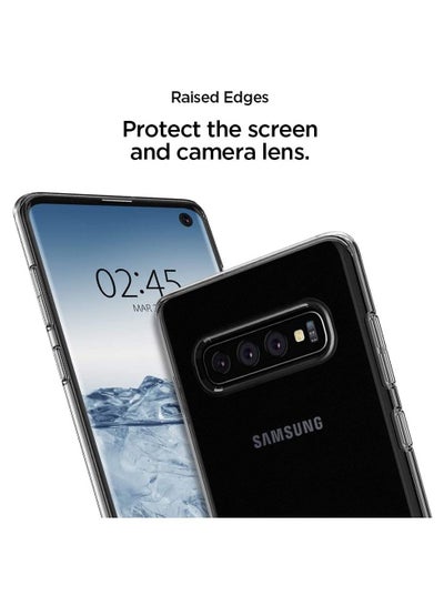 Pack of 5 Crystal Clear Samsung Galaxy S10 Transparent CaseAnti Scratch and Anti-Fingerprint Back cover