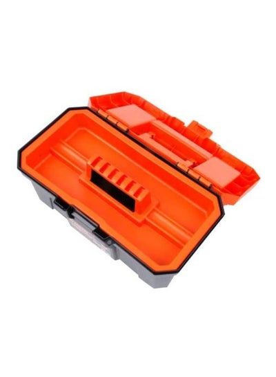 Plastic Tool Box Black/Orange 40x22.5x20.7cm
