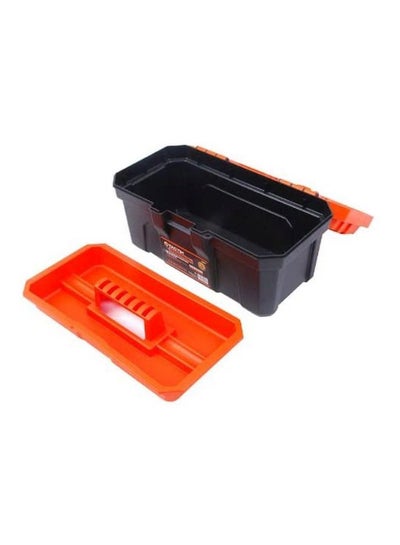 Plastic Tool Box Black/Orange 40x22.5x20.7cm