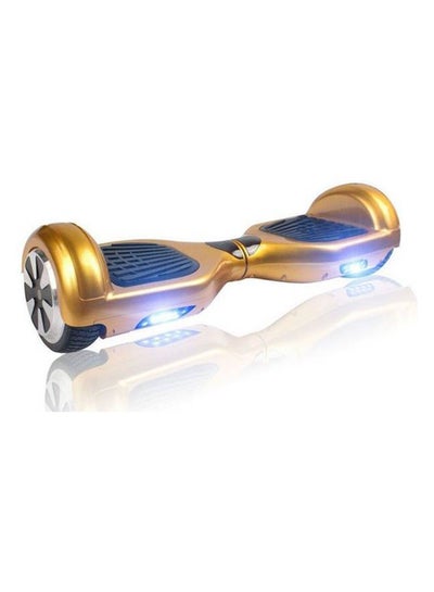 Two Wheel Non Slip Portable Lightweight Self Balance Electric Hoverboard Gold