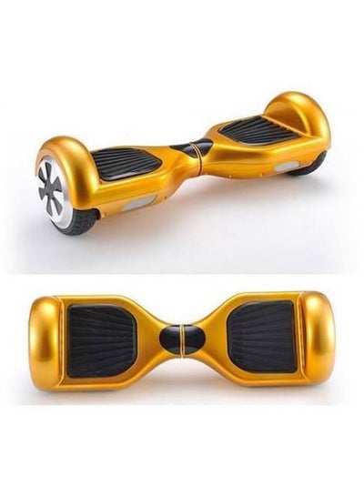 Two Wheel Non Slip Portable Lightweight Self Balance Electric Hoverboard Gold