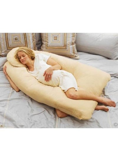 Comfortable Maternity Bed Pillow Half White 120x70centimeter Half White 120x70centimeter