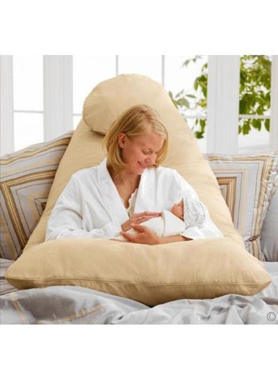Comfortable Maternity Bed Pillow Half White 120x70centimeter Half White 120x70centimeter