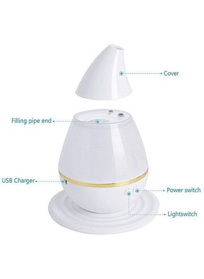 Electric Oil Diffuser Humidifier 250ML ZJ411600 White