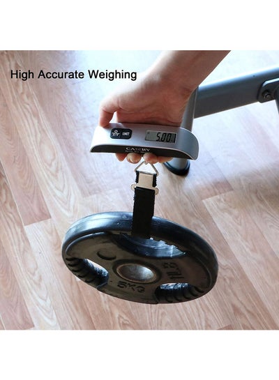 Digital Luggage Scale Silver