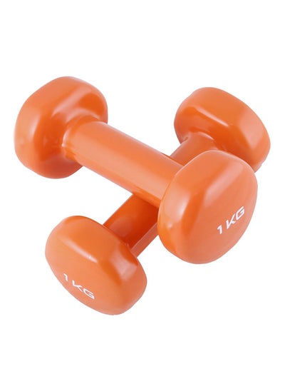 Classical Head Vinyl Dumbbell  2 Kg