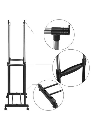 Cloth Hanger Grey/Silver 80 x42x160centimeter