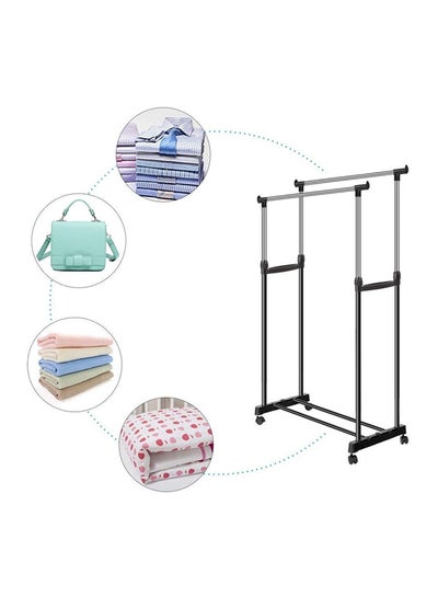 Cloth Hanger Grey/Silver 80 x42x160centimeter