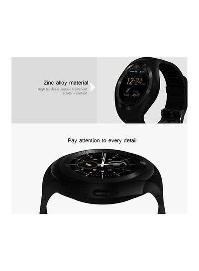 Y1 Bluetooth Smart watch Black