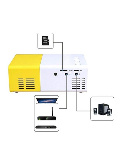Full HD LED Projector YG-300 White/Yellow/Black