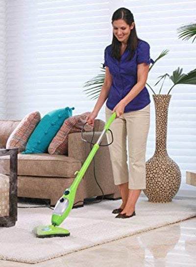 5-In-1 X5 Elite Steam Vapor Spray Mop 0.38 L DB134-12345-134 Green/White/Black