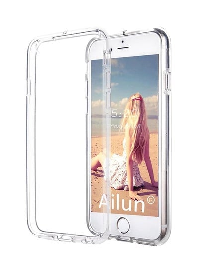 غطاء شفاف مقاوم للكسر والصدمات لهاتف Apple iPhone 6/6s شفاف