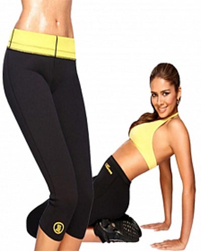 Slimming Shaper Leggings Black/Yellow