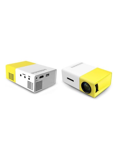 Mini LCD Portable Projector 2724462176193 Yellow