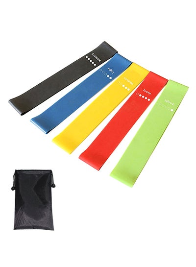 5-Piece Exercise Band Set 16centimeter