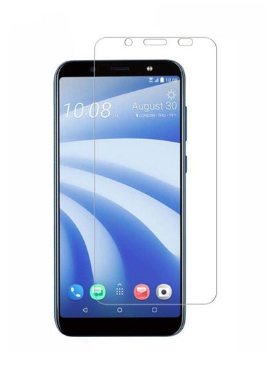 واقي شاشة من الزجاج المقوى لهاتف HTC U12 شفاف