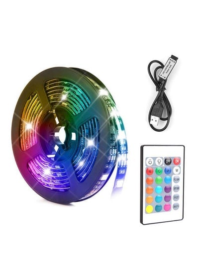 شريط إضاءة LED مقاوم للماء أحمر/أزرق/أخضر 2 متر