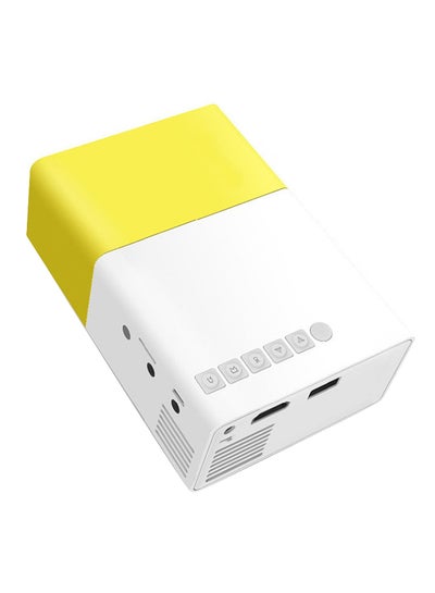 YG300 YG - 300 LCD Projector Full HD 1080P Mini Portable Home Theather Cinema LED Projector For Video Media Player 40181 Yellow