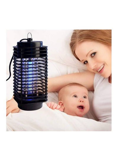 220V Electric Insect Killer Mosquito Killing Fly Bug Zapper Trap UV Lamp Catcher Bug Indoor Outdoor LLL-SXG-3028 Black