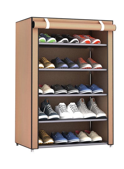 Shoe Rack Organizer Brown