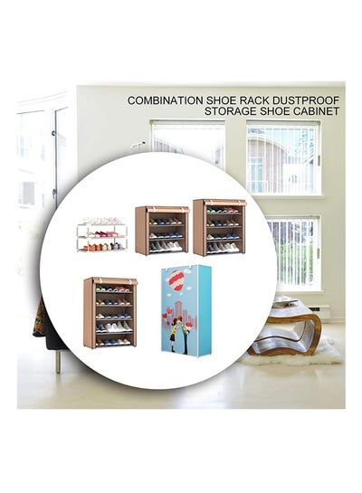 Shoe Rack Organizer Brown