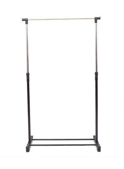 Foldable Single Pole Cloth Drying Rack Black 160 x 135centimeter