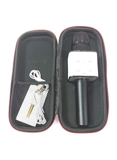 Bluetooth Handheld Karaoke Microphone With Speaker B07NDZXZDS Black/White