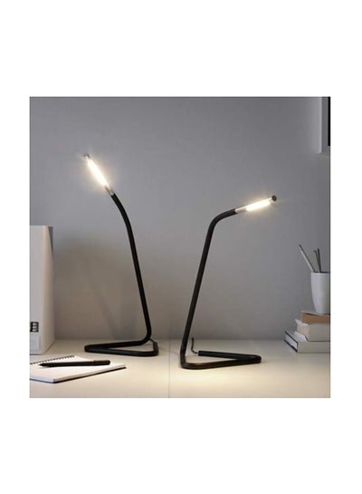 مصباح طاولة LED أسود 32سنتيمتر