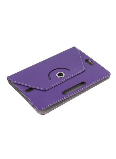 Protective Case Cover For Universal Tablet 7-Inch Purple