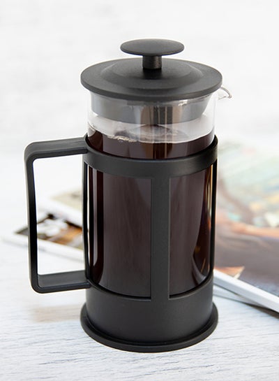 FY04 French Press Glass Coffee Maker Clear/Black