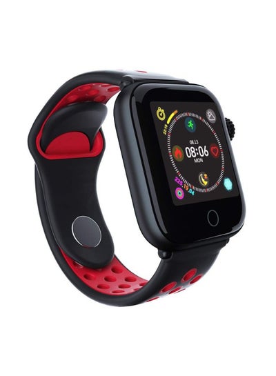 Waterproof Smart Watch Black/Red