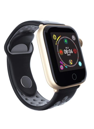150 mAh Bluetooth Waterproof Smart Watch With Heart Rate Monitor For Samsung Galaxy J7 Duo Black/Grey