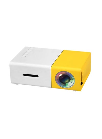 جهاز عرض LED B07RXYLR7D أصفر/أبيض