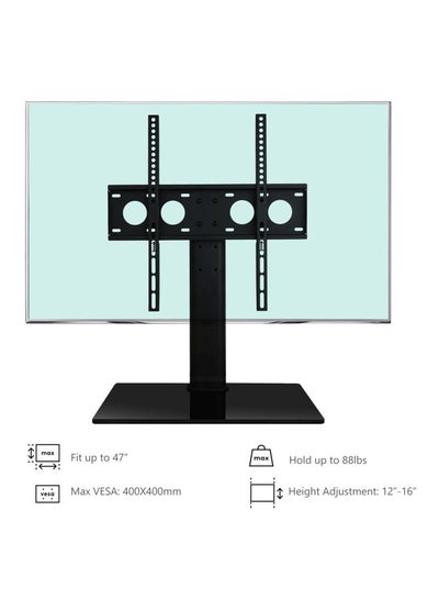 Universal Tabletop TV Stand Holder Black