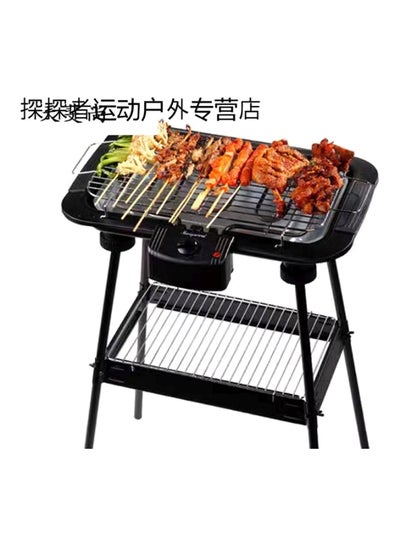 شواية كهربائية بدون دخان YBBQ007 باللون الأسود