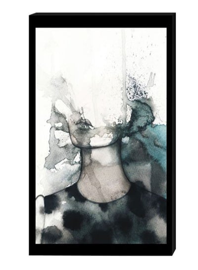 لوحة ديكور حائط حديثة بإطار داخلي متعدد الألوان 40 x 60سنتيمتر