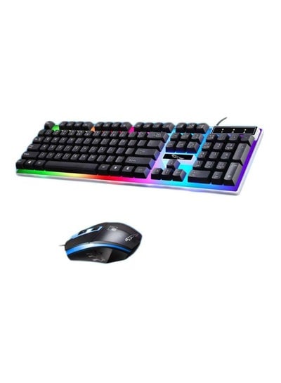 G21 Luminous Wired Gaming Mouse And Keyboard Set