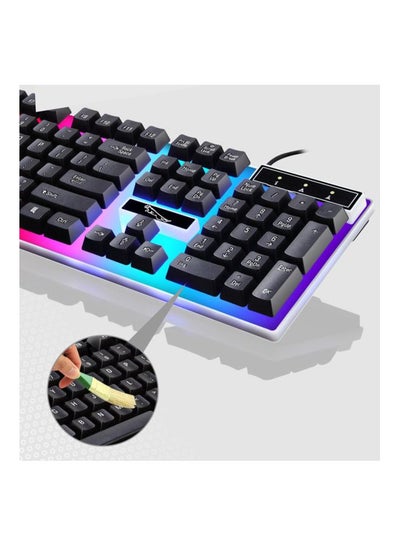 G21 Luminous Wired Gaming Mouse And Keyboard Set