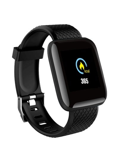 Fitness Tracker Smartwatch Black