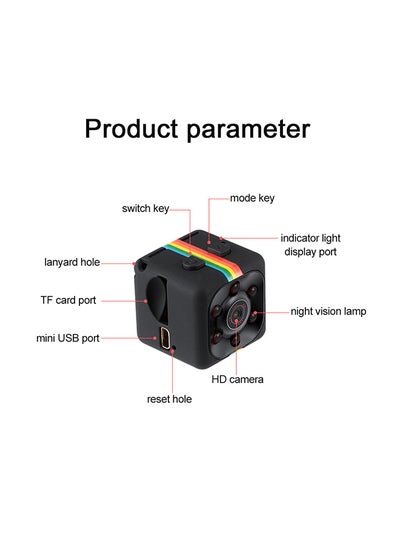 SQ11 1080P High Definition Night Vision Video Camera