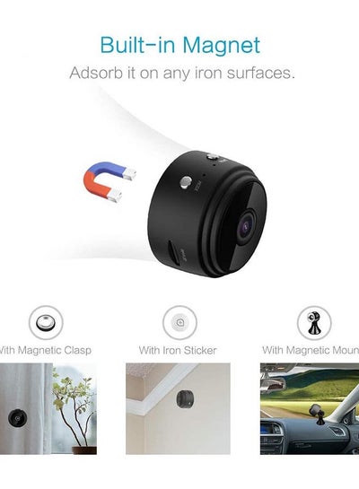 A9 WiFi Smart Mini HD Hide IP Camera With Memory Card