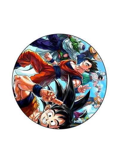 The Anime Dragon Ball Printed Mouse Pad multicolour