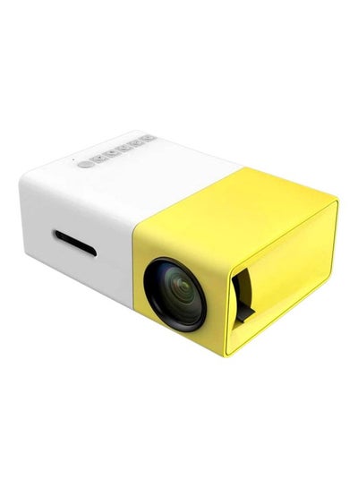 جهاز عرض LED محمول YG-300 أصفر/أبيض