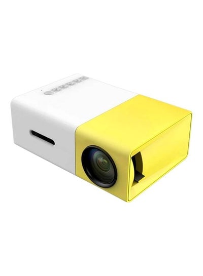 جهاز عرض LED محمول YG-300 أصفر/أبيض