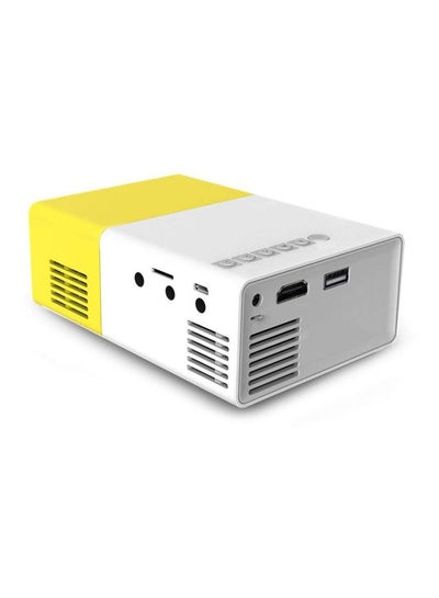 جهاز عرض LED محمول YG-300 أصفر/أبيض