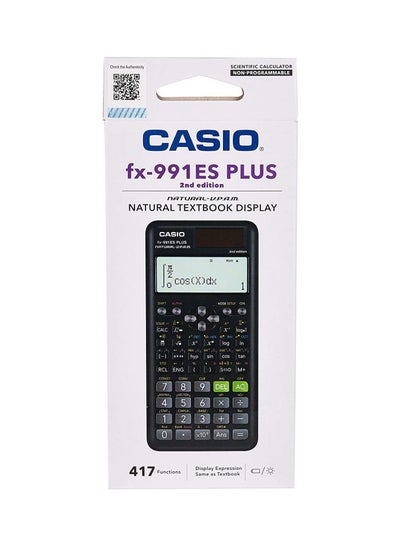 Fx-991Es Plus 2nd Edition Calculator Black