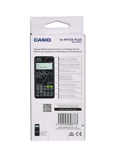 Fx-991Es Plus 2nd Edition Calculator Black